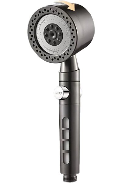 GENERAL High Pressure Shower Head, 5 Modes Filtered Shower Head with One-Touc...