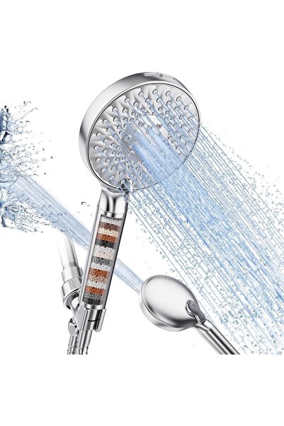 SR SUN RISE Filtered Shower Head with Handheld, High Pressure 9 Spray Mode Ch...