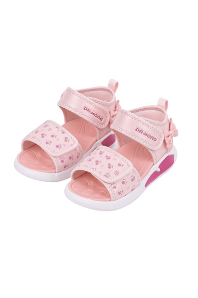 Dr.Kong Pink Flower | Toddlers Girls' Supportive Sandals
