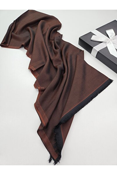 tomrisboutique Double-Sided Cashmere Textured Tapestry Woven Shawl 70 X 190 c...