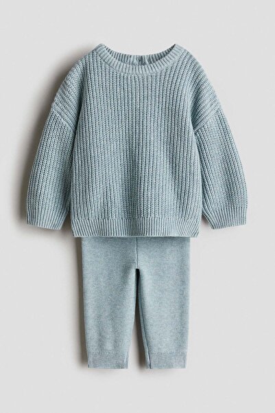 H&M 2-piece cotton knit set