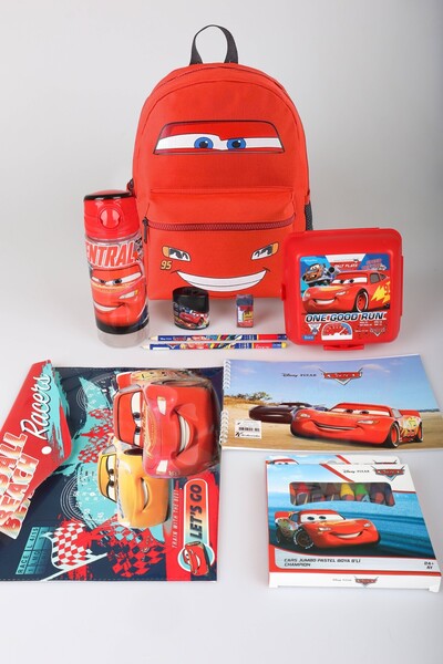 CARS Σετ γραφικής ύλης με άδεια χρήσης Brick Champion's Collection, Τσάντα νη...