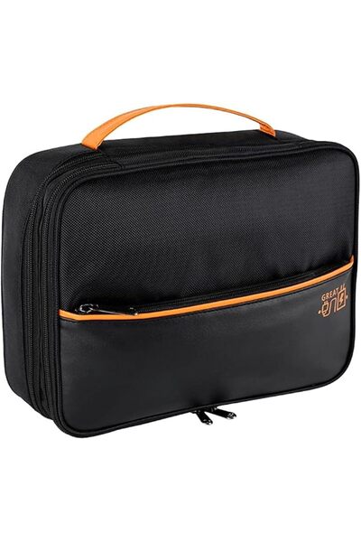 SYOSI Electronics Organizer Travel Case, 3-Layers Water Resistant Cable Organ...