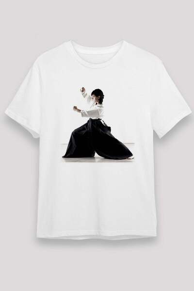 Darkhane Aikido White Unisex T-Shirt T-Shirt