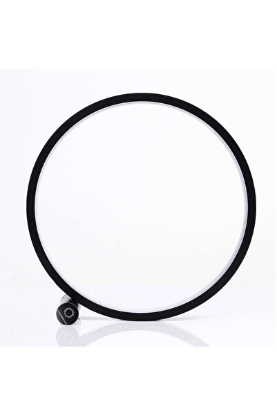 DesignNest Επιτραπέζιο Φωτιστικό Heng DH1386/RDTC25 Φ25εκ. Μαύρο