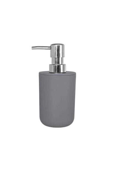 NO BRAND Θήκες κρεμοσάπουνου Dispenser πλαστικές - Σετ 5pcs - Grey - 21607