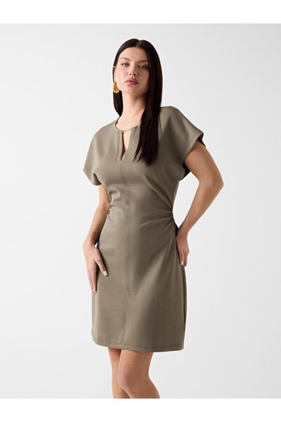 Guess Khaki Logo Women's Dress