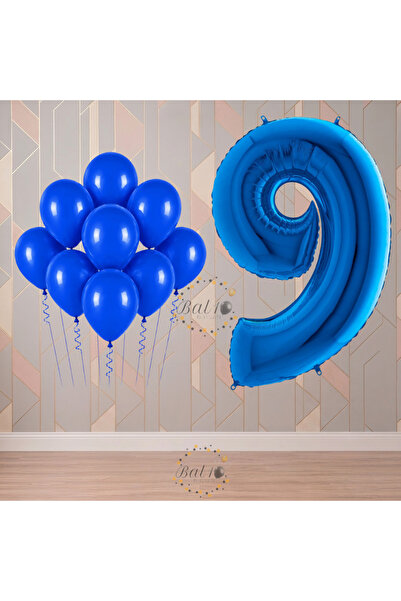 BAL10 DÜNYASI مجموعة حفلات عيد الميلاد ذات الطابع الأزرق لعمر 9 سنوات من Bal10