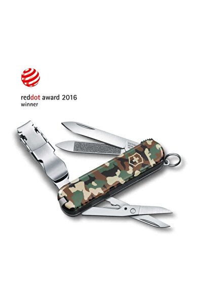 Victorinox NailClip Kamuflaj Desenli Tırnak Makaslı Çakı