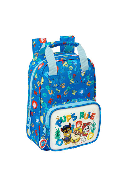 PAW PATROL Ghiozdan, Paw Patrol, Poliester, Pups Rule, Ajustabil pentru trole...