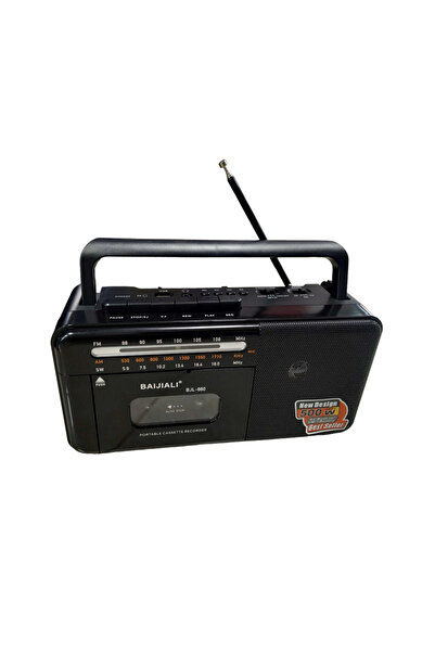 NO BRAND Ραδιόφωνο - Κασετόφωνο - BJL660 - 306603 - Black