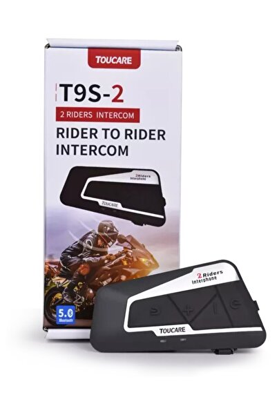 TOUCARE Intercom moto VJT T9S (Single Pack) – conferință până la 2 rideri sim...