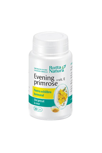 Rotta Natura Evening Primrose + Vitamina E Rotta Natura, 30 capsule