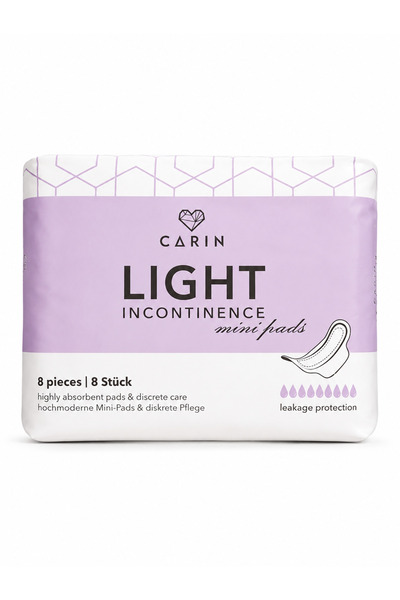 Carin Light Incontinence Mini Pads – Absorbante pentru incontinență urinară u...