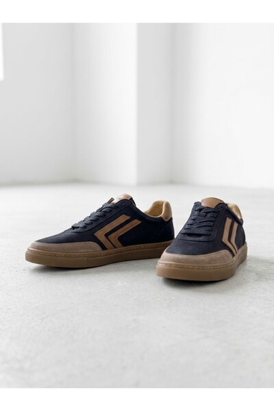 NUR KARACA 26K-088-8192 Genuine Leather Suede Flat Sole Snaker Sports Shoes f...