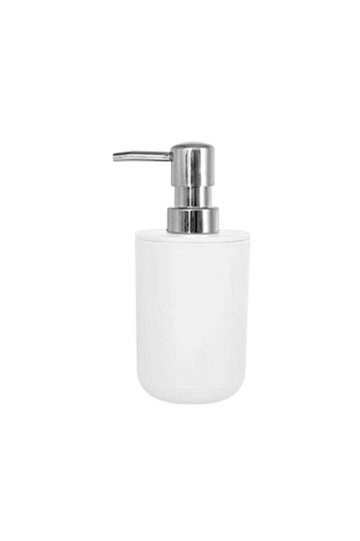 NO BRAND Θήκες κρεμοσάπουνου Dispenser πλαστικές - Σετ 5pcs - White - 21535