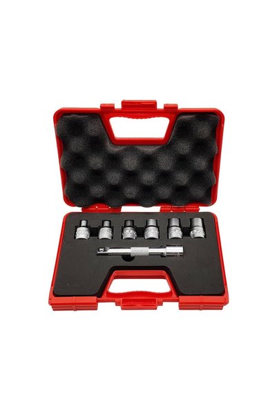 İzeltaş Izeltas 1113006007 1/2 Torx Bit Socket Set 7 Pieces