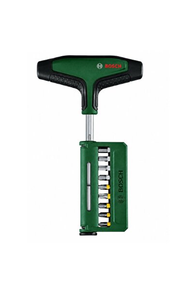 Bosch 1600A039J3 T Saplı Çok Amaçlı Tornavida Set 19 Parça