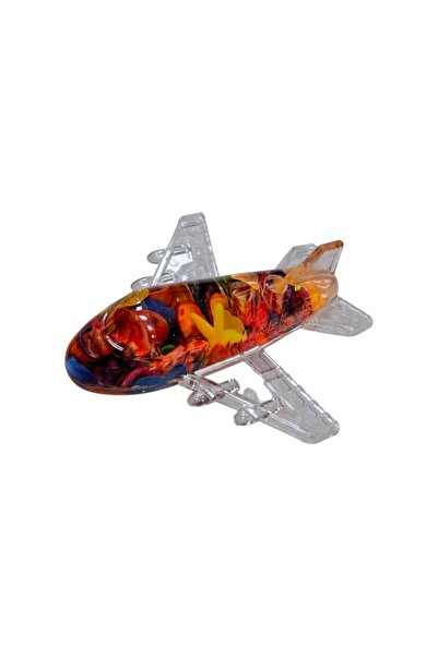 NO BRAND Διακοσμητικό Souvenir Αεροπλάνο με νερό - SY31B - 507459
