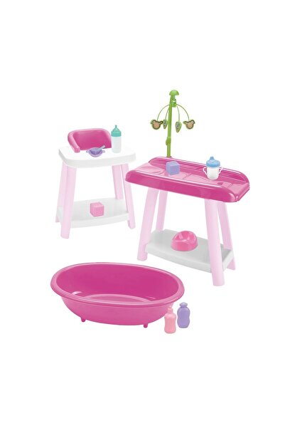 OEM Set Accesorii Îngrijire Păpușă Bebe, 10 Accesorii, Set Creativ pentru Îng...