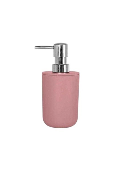 NO BRAND Θήκες κρεμοσάπουνου Dispenser πλαστικές - Σετ 5pcs - Pink - 21751