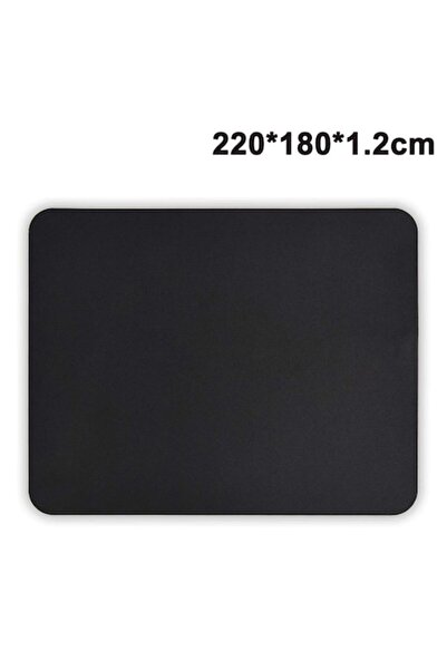 OEM Mouse Pad, black, 22x18cm, comfortable material, non-slip