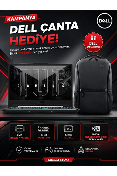 ASUS TUF Gaming A15 FA506NCG-OZT16GB AMD Ryzen 7 7445HS 16GB 512GB SSD RTX305...