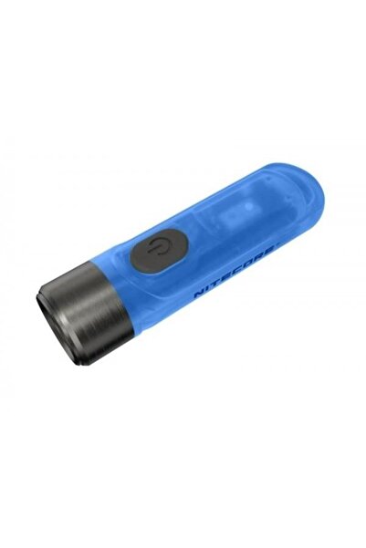 Nitecore TIKI GITD BLUE Επαναφορτιζόμενος φακός μπρελόκ USB, 300 Lumens, 71 μ.