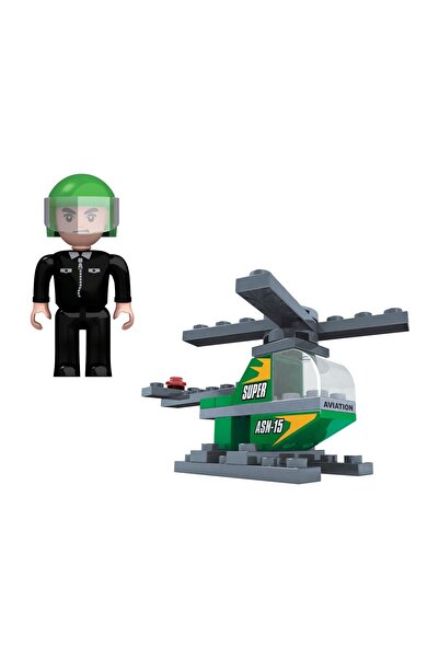 OEM Cuburi de Constructie Elicopter (35 de piese) – construcție