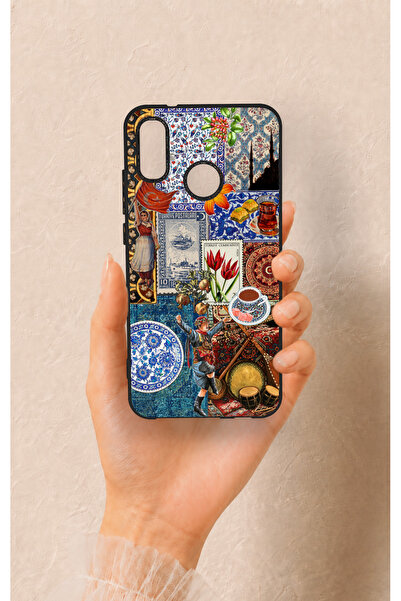 Vip Case Huawei P20 Lite Uyumlu Osmanlı ve Türk Kültürü Desenli Silikon Kılıf