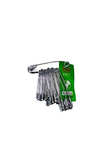 izmiryapımarket Safety Pins 12Pcs - Assorted Sizes from Small to Large