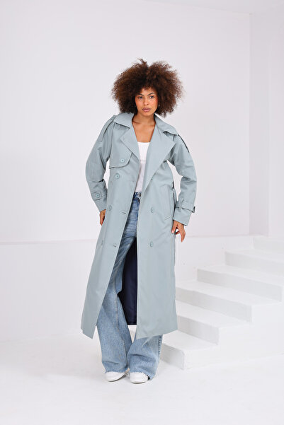 Heggo Rose Women's Oversize Trench Coat