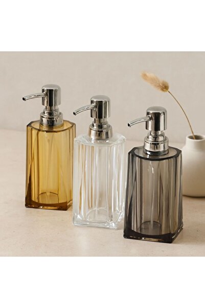 Mestore Acrylic Liquid Soap Dispenser 280 ml (Transparent/Colored)