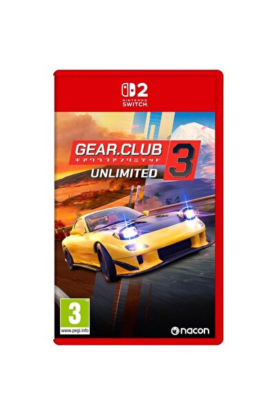 Nacon Gear Club Unlimited 3 Game for Nintendo Switch 2