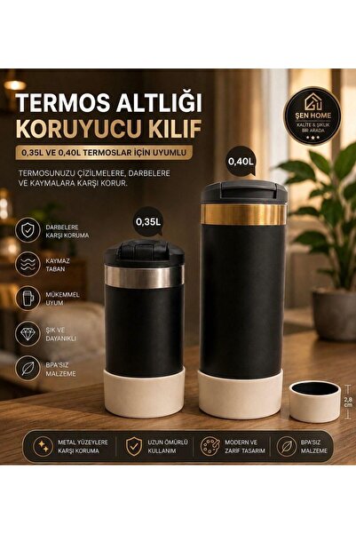 Şen&Home The AeroLigt mug,The transit Fliptop mug(0,35-0,47-0,60 için uyumlu)...