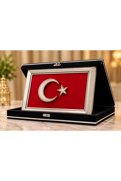 Türk Bayrağı plaket