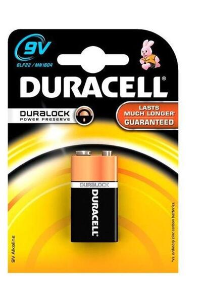Duracell Baterie alcalină Duralock, 9V