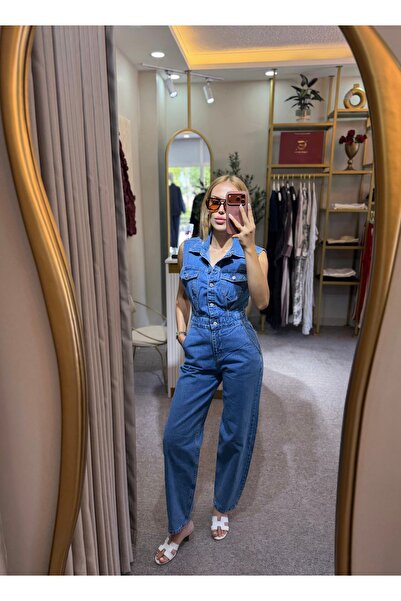 RAVİ Zr Denim Tulum