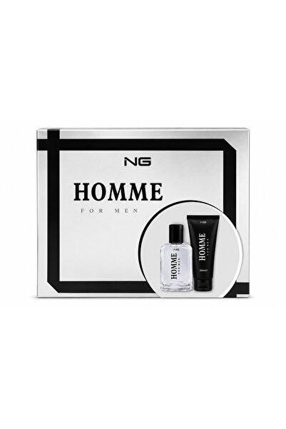 Next NG Homme For Men – Set Cadou Bărbați, EDT 100 ml + Gel de Duș 100 ml
