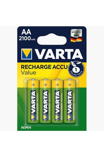 Varta АА акумулаторни батерии 2100mAh, 4 броя