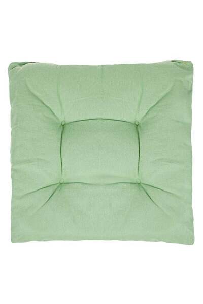 CATIANO Perna Decorativa pentru Scaun, Verde 40x40cm