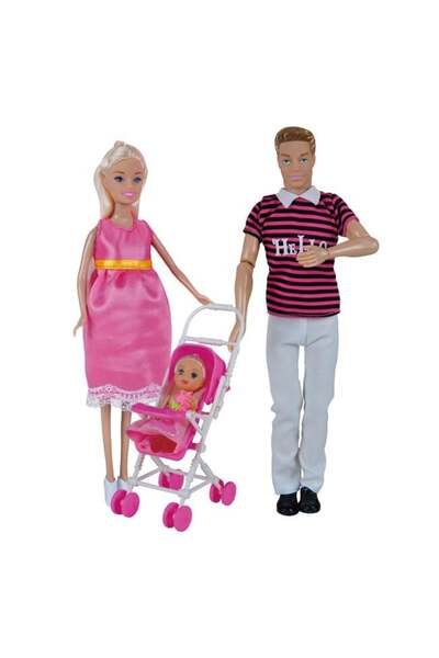 CATIANO Papusa Insarcinata cu Familie