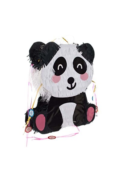 CATIANO Pinata de Petrecere Ursulet Panda, Catiano, 39x9x41cm, alb/negru