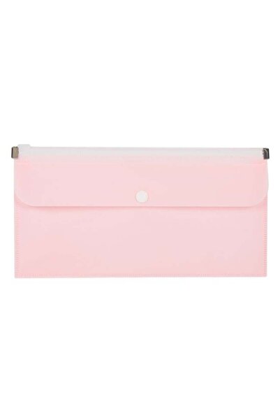 CATIANO Mapa Nude cu Capsa & Zip 26x3x14cm