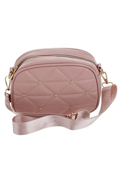 CATIANO Geantă Crossbody Roz 20x7x14cm
