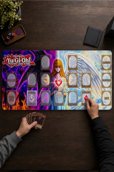 Charmbi Yu-Gi-Oh Playmat 90x40 Change Of Heart – Özel Tasarım Yönlendirici Sa...