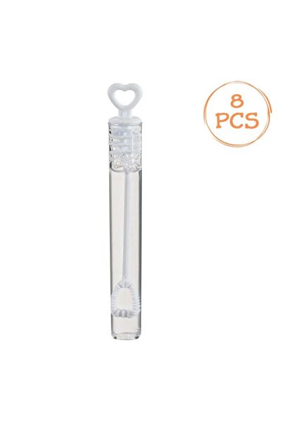 CATIANO Baloane de Sapun Mini Sticla Stick cu Inima Alba 5ml - 8buc