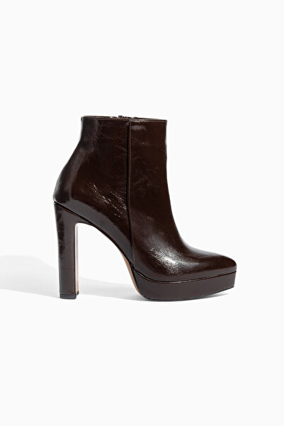 Daxtors Fortis Daily Women's Zippered Thick Heeled Boots