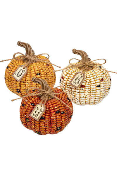 OtherMax Dovlecei Decorativi Artificiali, Figurine Halloween, Set 3 Bucăți, 9...