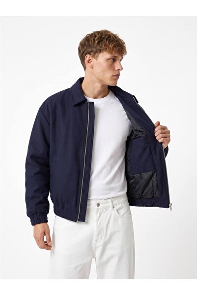 neonstore ERKEK MEVSİMLİK ÇİFT CEPLİ POLO YAKA PARKA CEKET